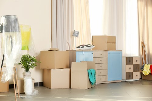 Man and van service helping with local moves in Kensington