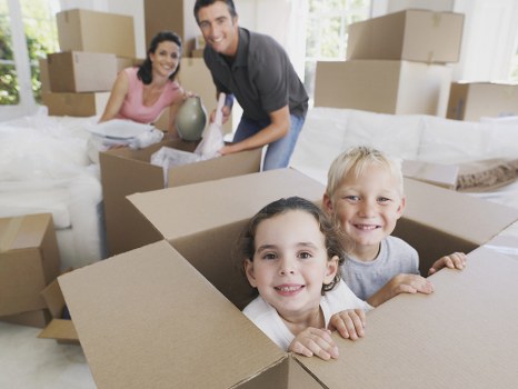Removal truck hired for a Kensington home move near period properties