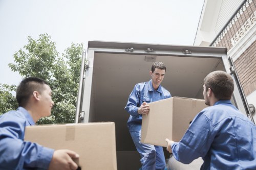Customer complaint review during a moving service