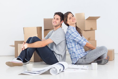 Waste removal and responsible disposal during a man and van job