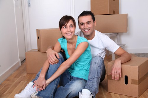 Final delivery and unloading of items under UK moving terms