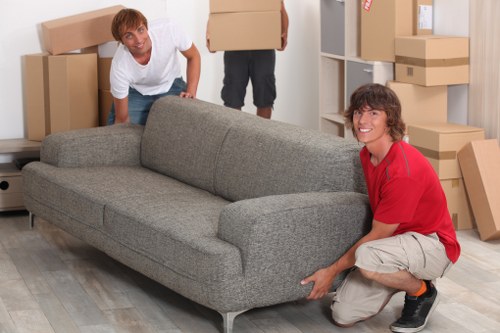 Local van service for flats and period properties in Kensington