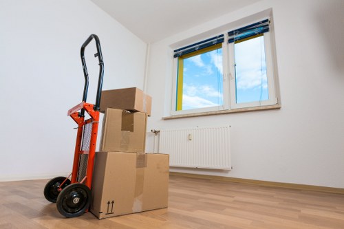 Careful unpacking support for a Kensington apartment