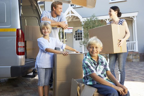 Customer booking and confirming a man and van transport service