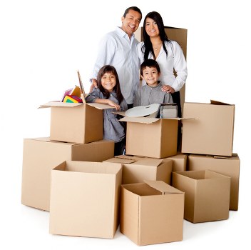 Local packing materials suitable for flats and houses in Kensington