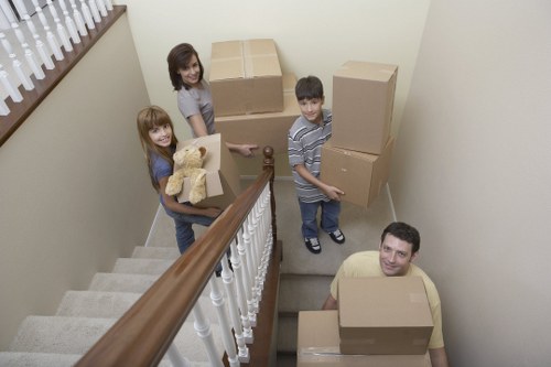 Van transport support for a residential relocation in Kensington